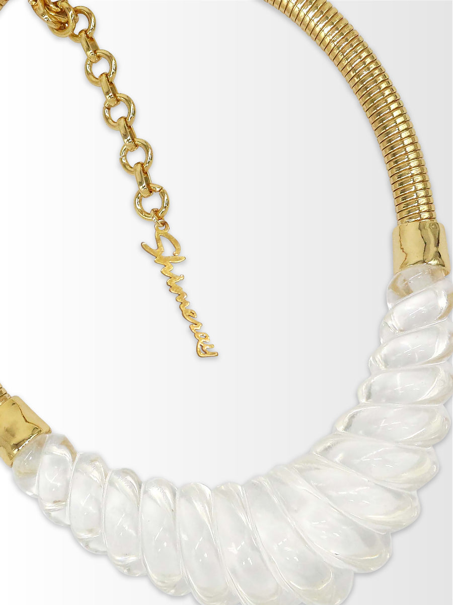 Resin Twist Collar